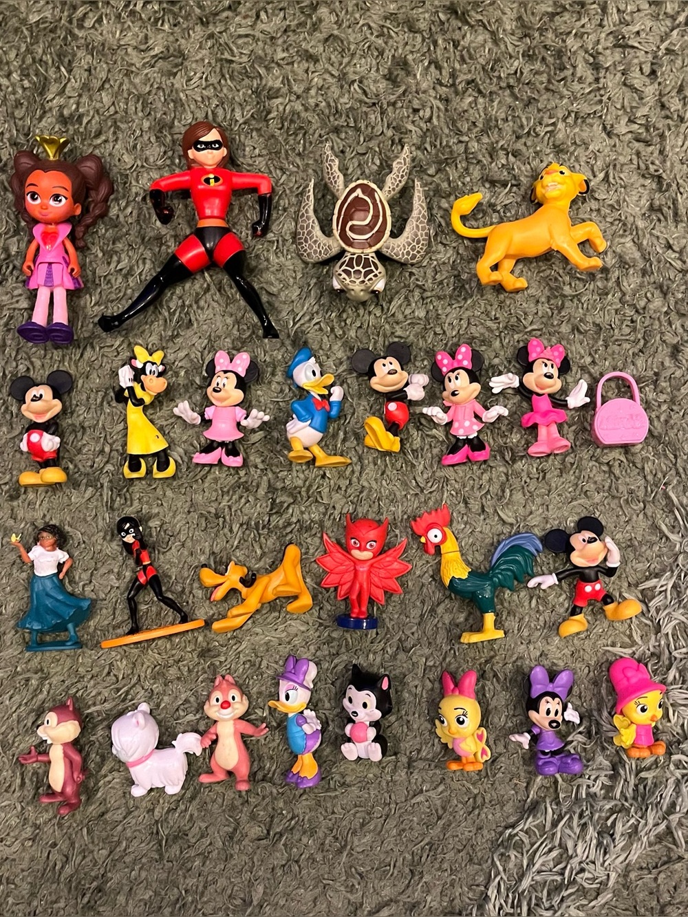 Assorted Disney Figures